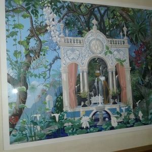 Kiraly Serigraph My Far Pavillion